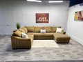 Ashley Furniture Tan 3 Piece Sectional Couch