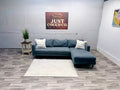 Article 2 Piece Blue Sectional Couch