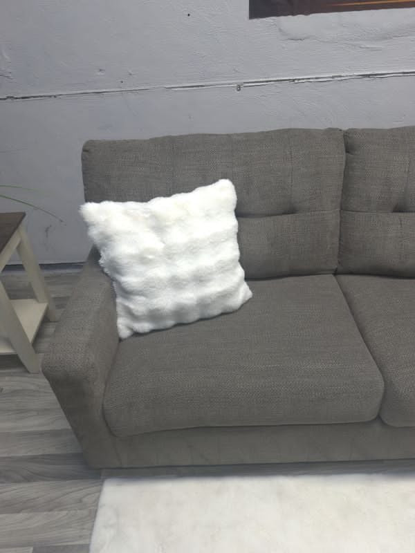 Raymour & Flanigan Brown Sectional Couch With Pullout Bed