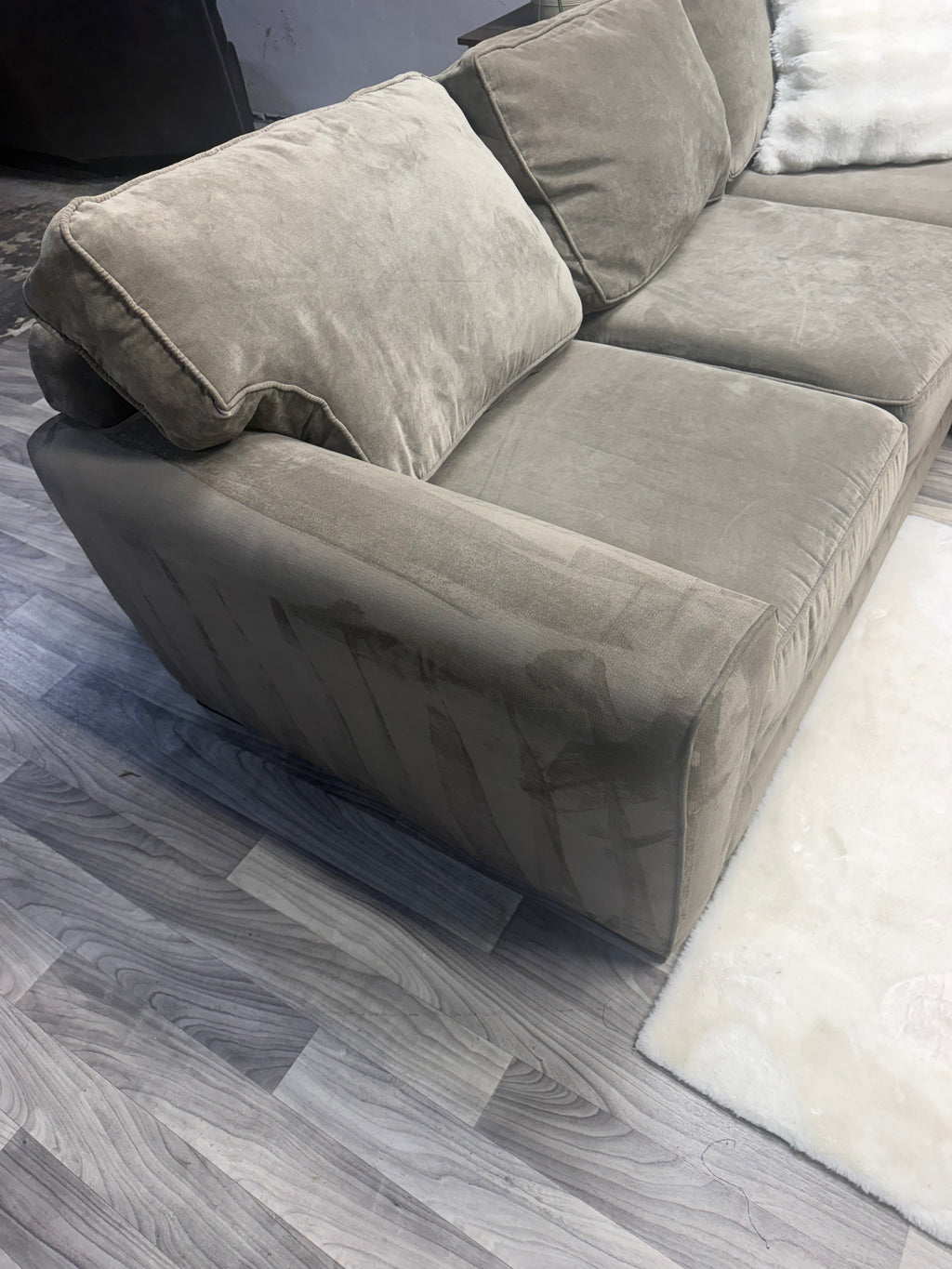 Raymour & Flanigan Artemis 4 Piece Sectional Couch