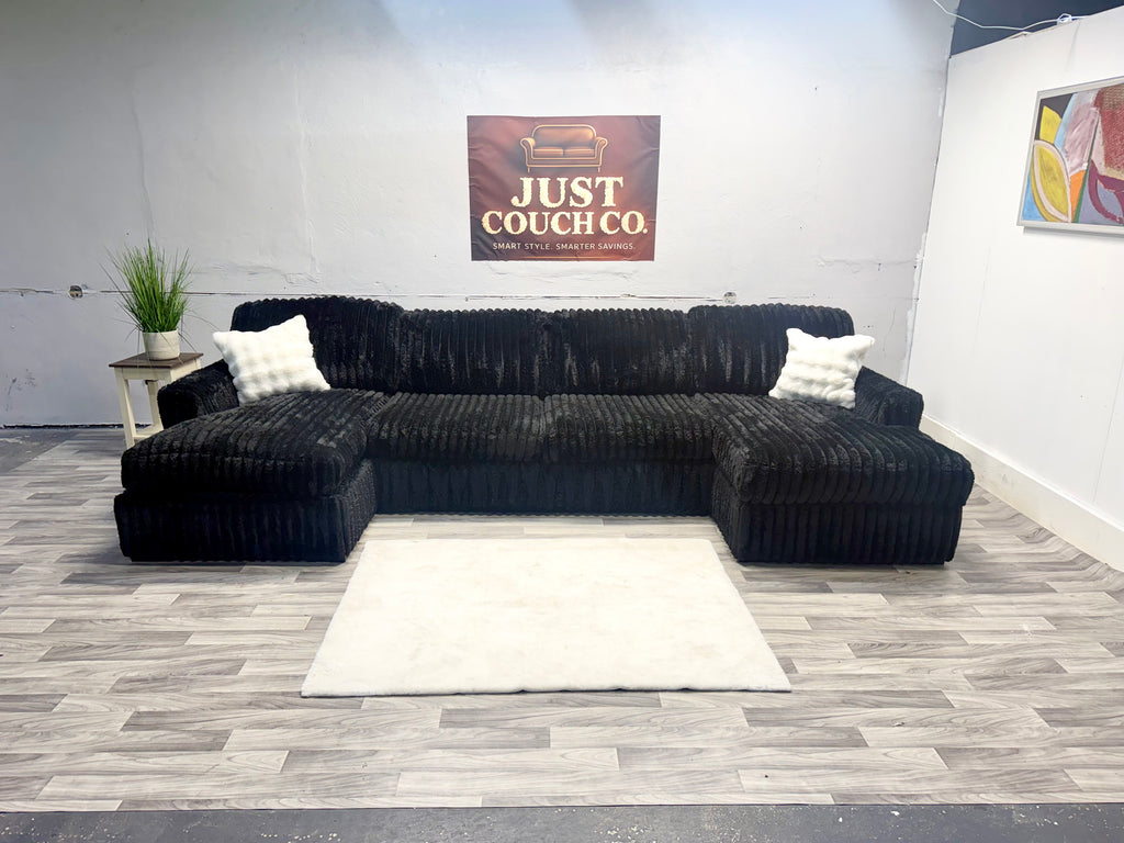 Ashley Furniture Midnight Madness 3 Piece Sectional Couch