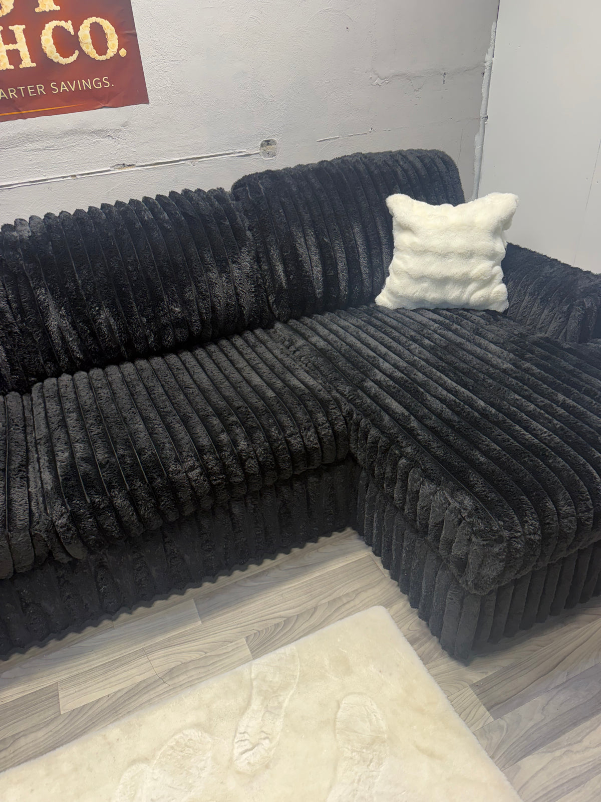 Ashley Furniture Midnight Madness 3 Piece Sectional Couch