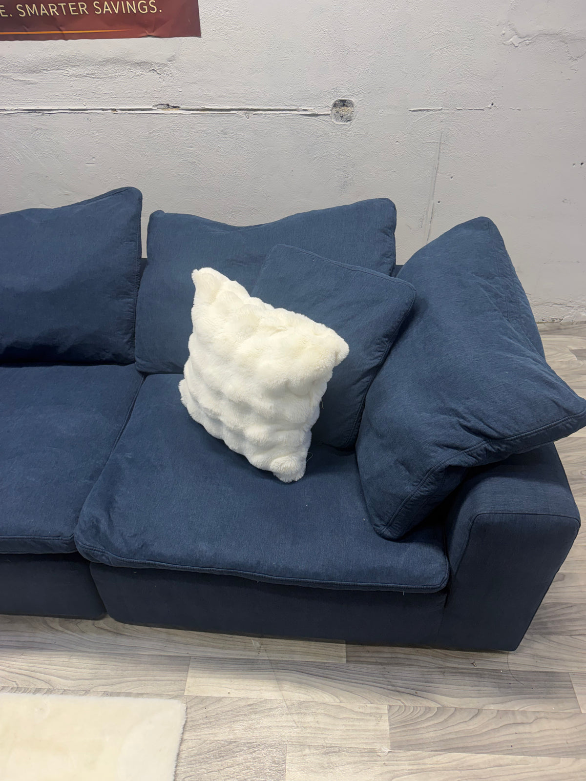Bobs Furniture 3 Piece Modular Cloud Couch