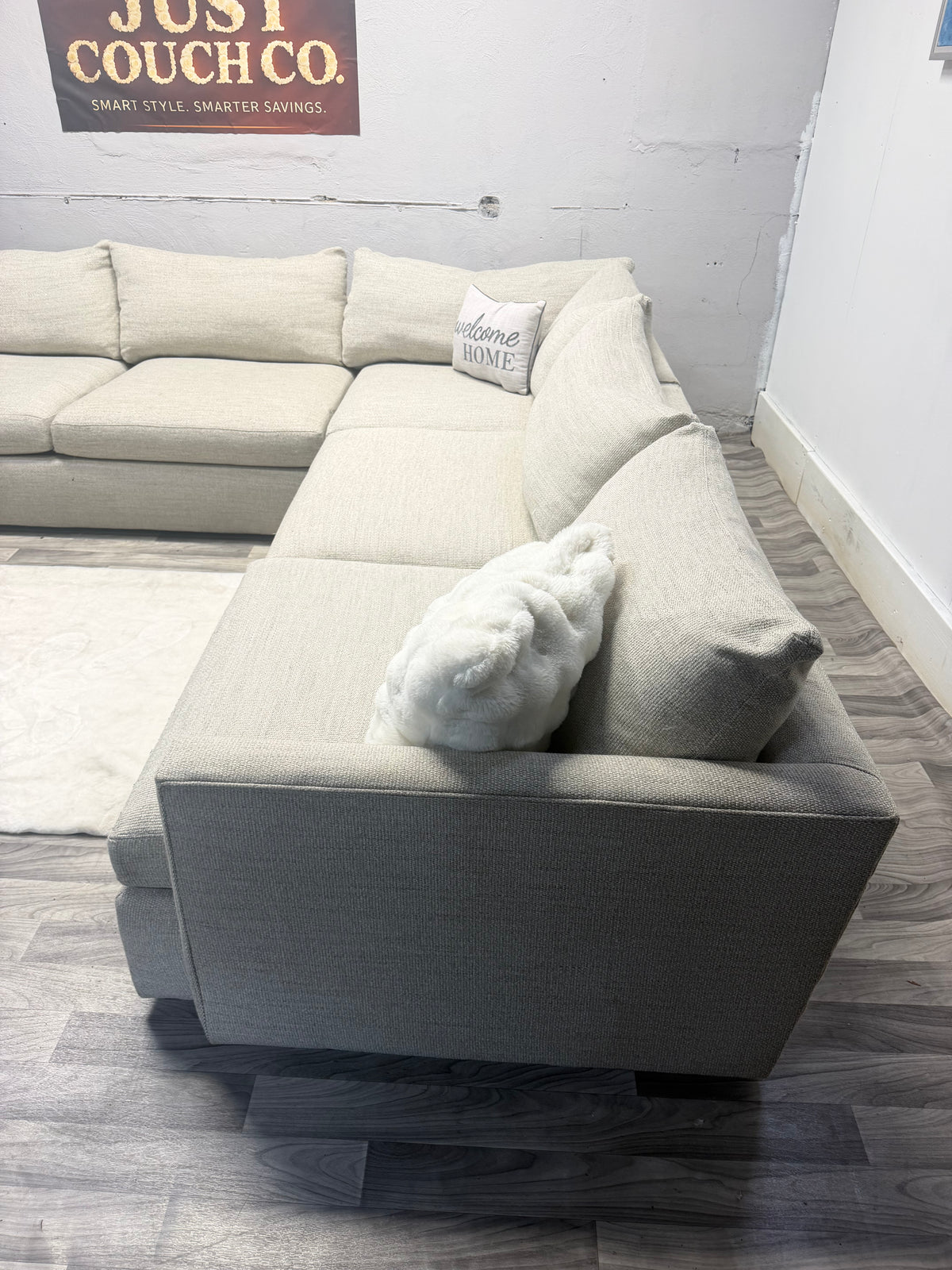 Crate & Barrel Lounge 3 Piece Sectional Couch