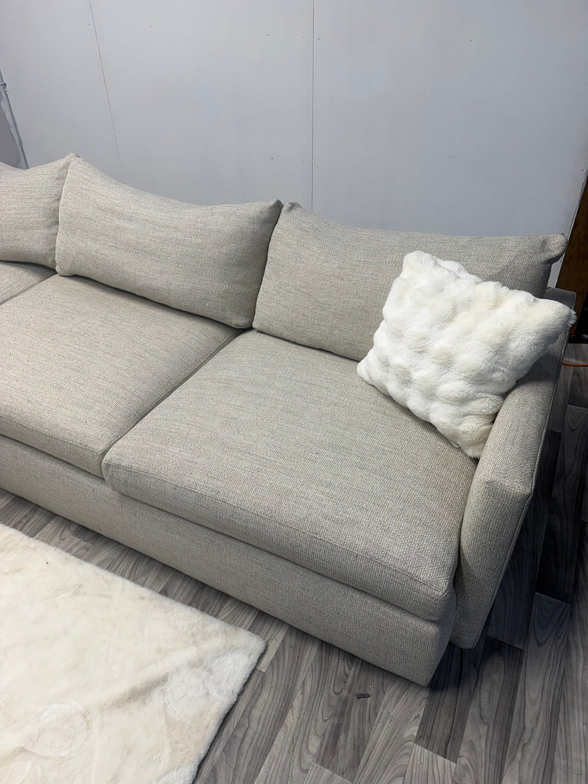 Crate & Barrel Lounge 3 Piece Sectional Couch