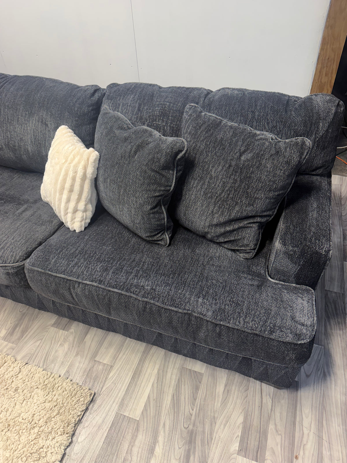 Ashley Furniture Rawcliffe Black Sectional Couch