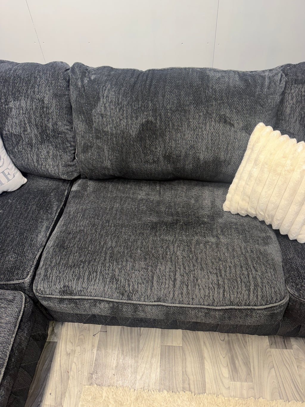 Ashley Furniture Rawcliffe Black Sectional Couch