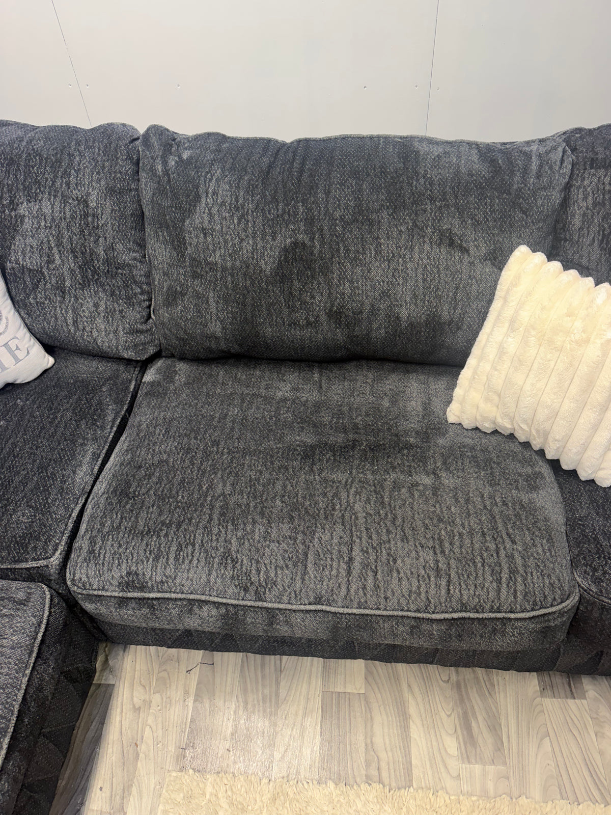 Ashley Furniture Rawcliffe Black Sectional Couch