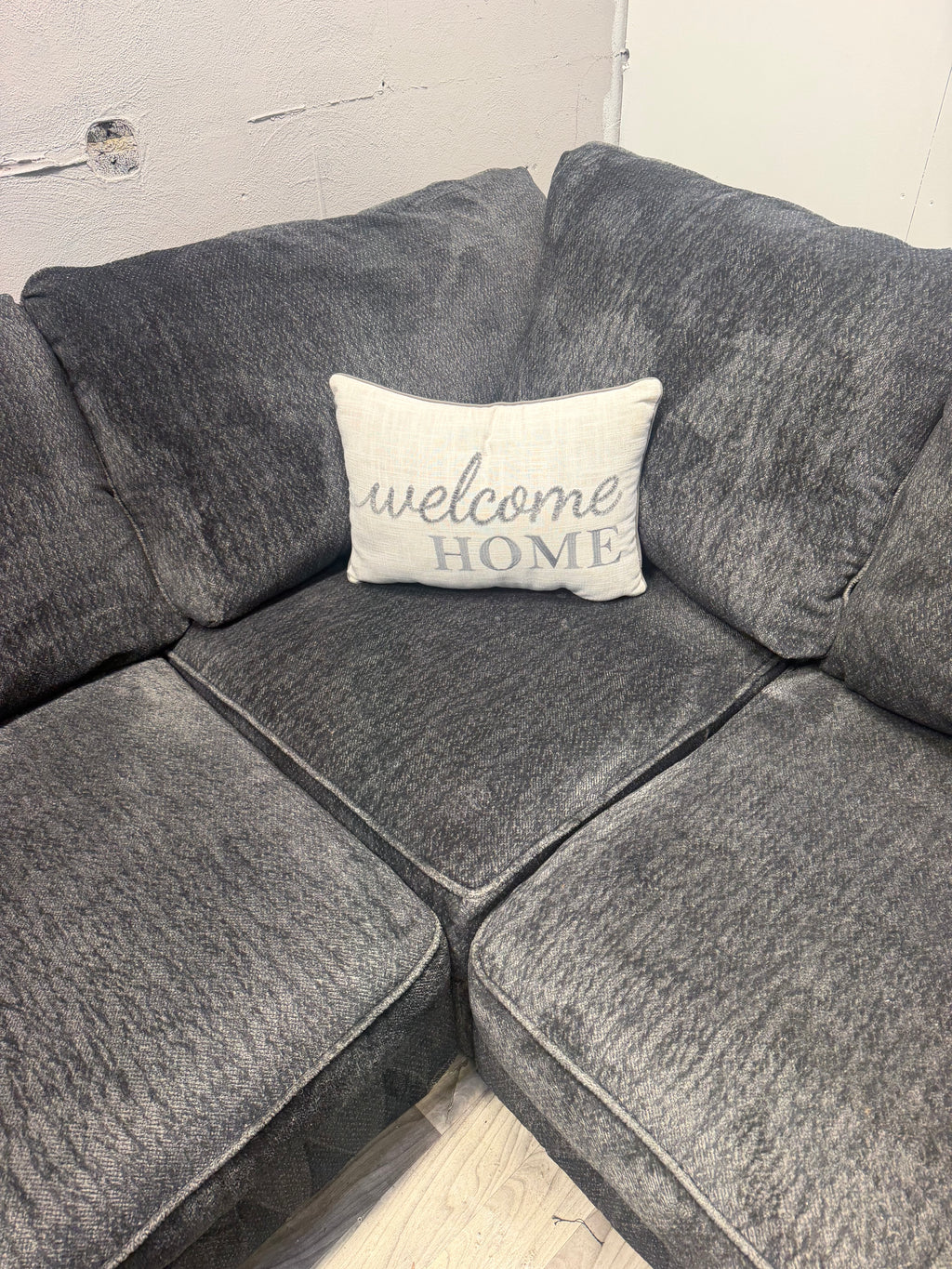 Ashley Furniture Rawcliffe Black Sectional Couch
