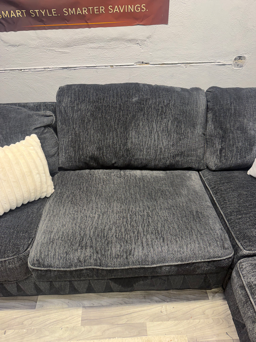 Ashley Furniture Rawcliffe Black Sectional Couch