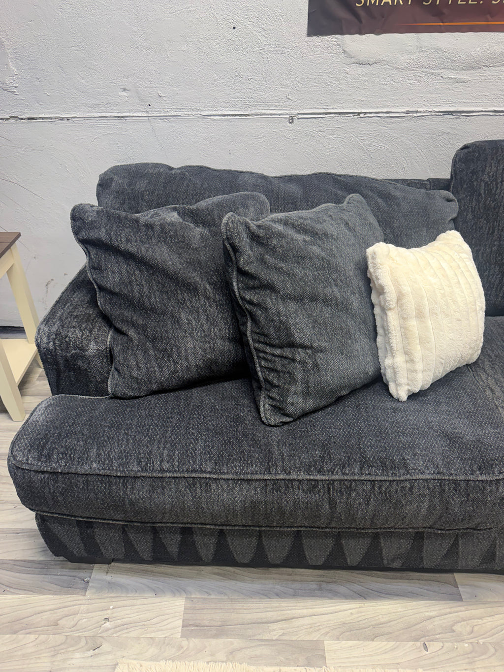 Ashley Furniture Rawcliffe Black Sectional Couch