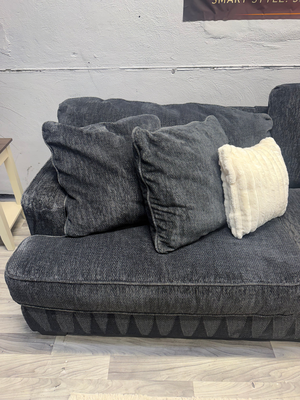 Ashley Furniture Rawcliffe Black Sectional Couch