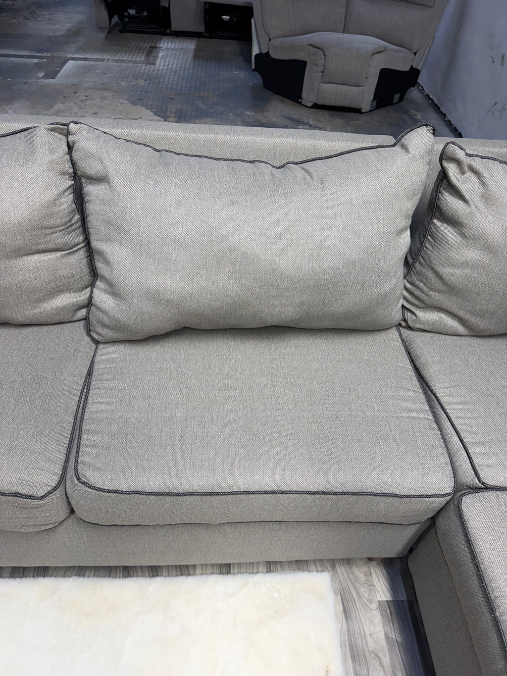 Ashley Furniture Gray 4 Piece Sectional Couch