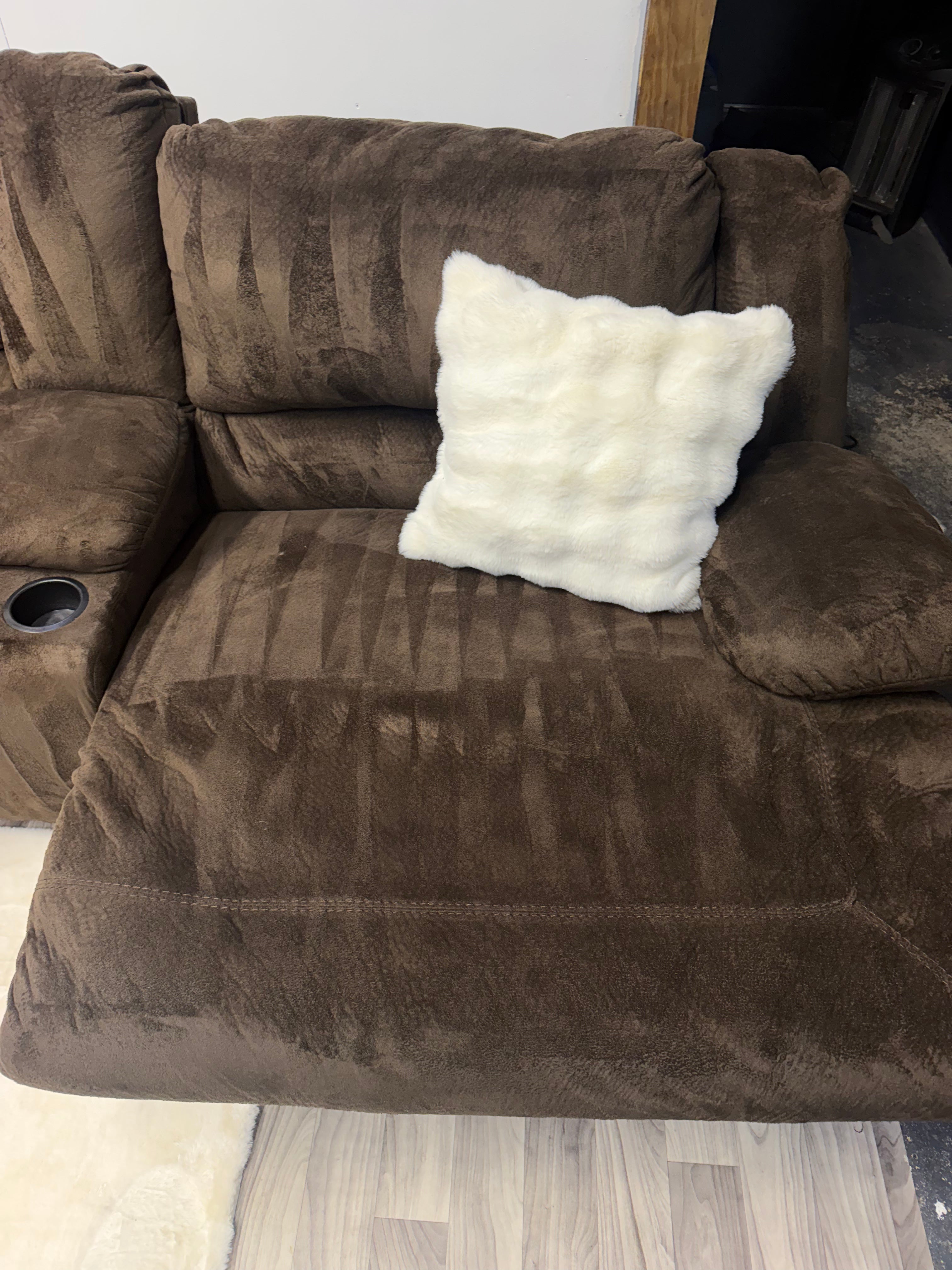 Ashley Furniture Brown Modular Reclining Couch