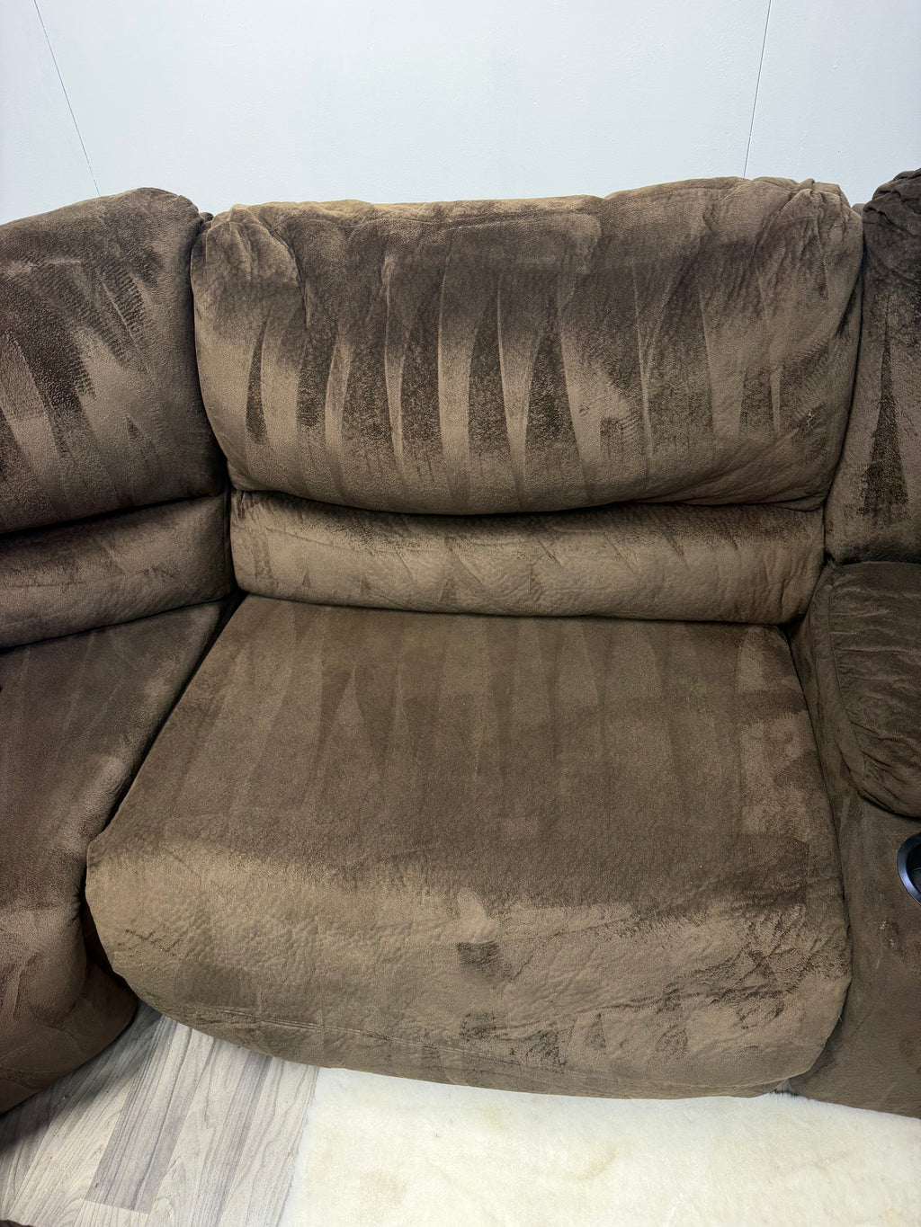 Ashley Furniture Brown Modular Reclining Couch