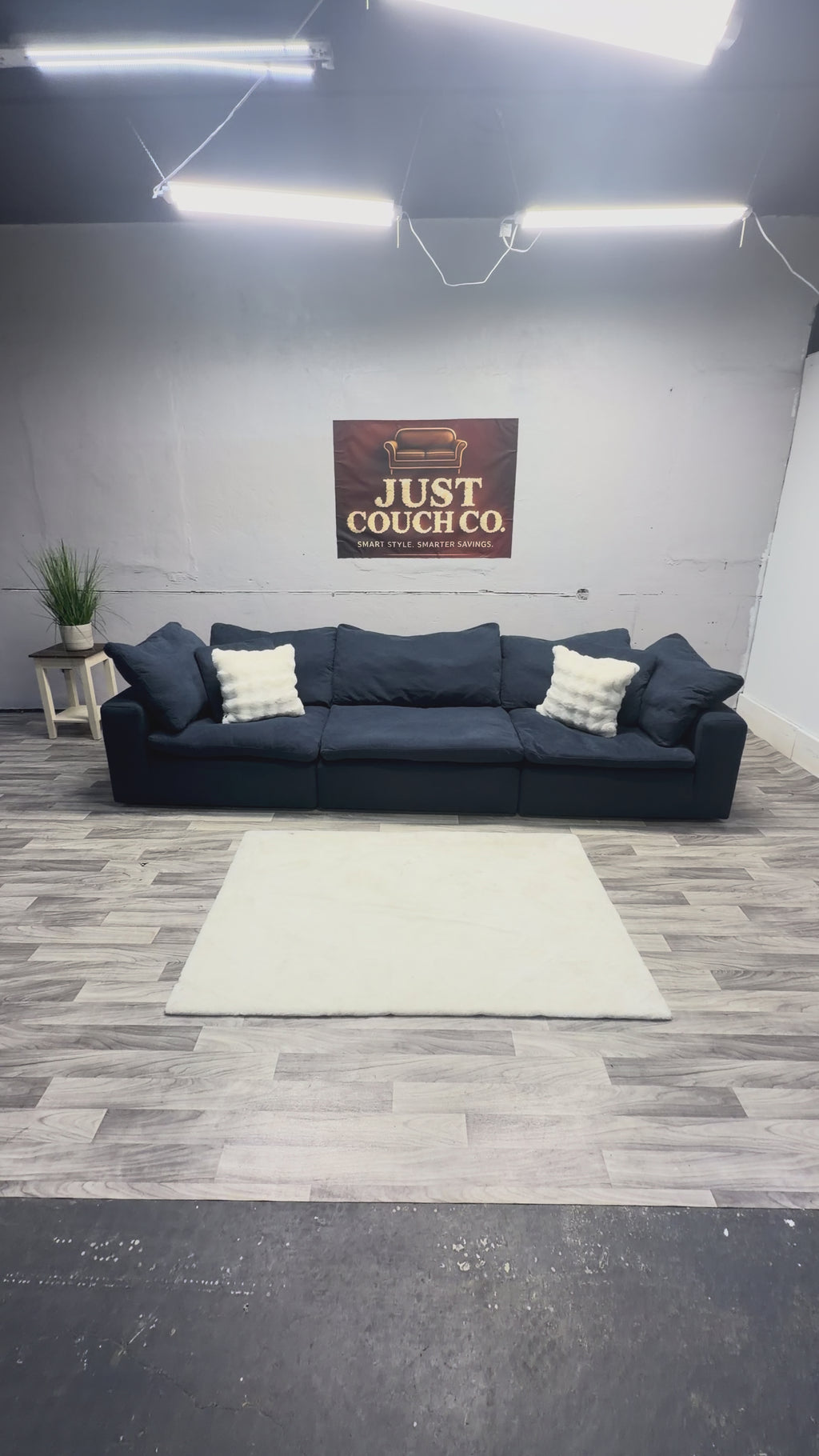 Bobs Furniture 3 Piece Modular Cloud Couch