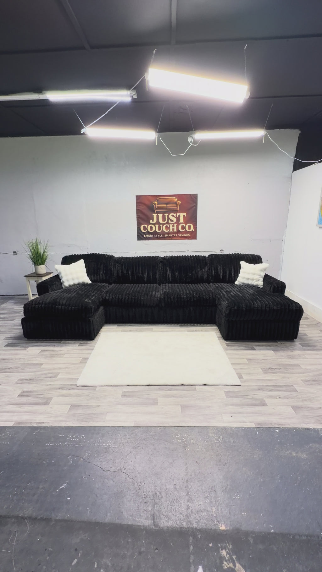 Ashley Furniture Midnight Madness 3 Piece Sectional Couch
